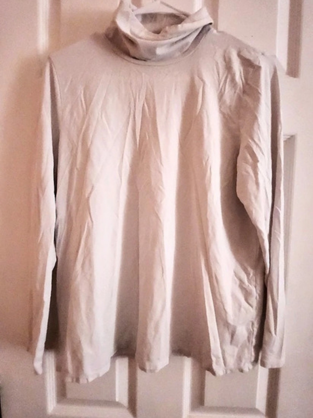 purejill Long Sleeve Tunic in White Size